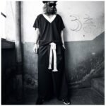 Skirts with Large Braided Belts and Big Men's Pants