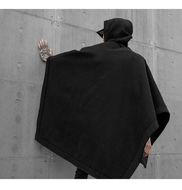 Fashion loose bat sleeve hoodie jacket