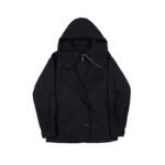 Ins Hip Hop Overlay Fake Two Piece Suit Hooded Oversize Jacket