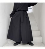 Yohji Yamamoto Skirt Pants Wide Leg Pants Casual Pants Baggy Samurai Pants for Men