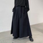 Yohji Yamamoto Skirt Pants Wide Leg Pants Casual Pants Baggy Samurai Pants for Men