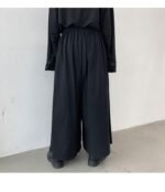 Yohji Yamamoto Skirt Pants Wide Leg Pants Casual Pants Baggy Samurai Pants for Men