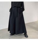 Yohji Yamamoto Skirt Pants Wide Leg Pants Casual Pants Baggy Samurai Pants for Men