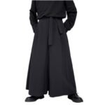 Yohji Yamamoto Skirt Pants Wide Leg Pants Casual Pants Baggy Samurai Pants for Men