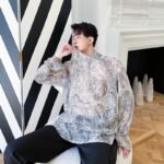 Men's Loose Lazy Broken T-shirt Bottoming Shirt