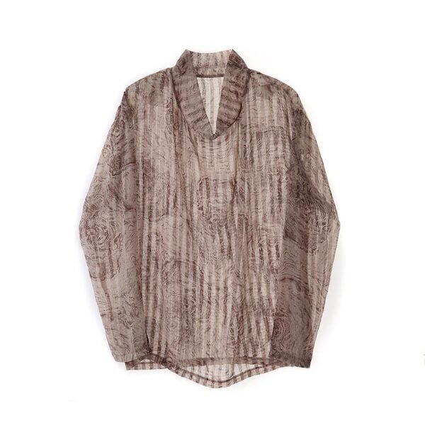 Men's Loose Lazy Broken T-shirt Bottoming Shirt