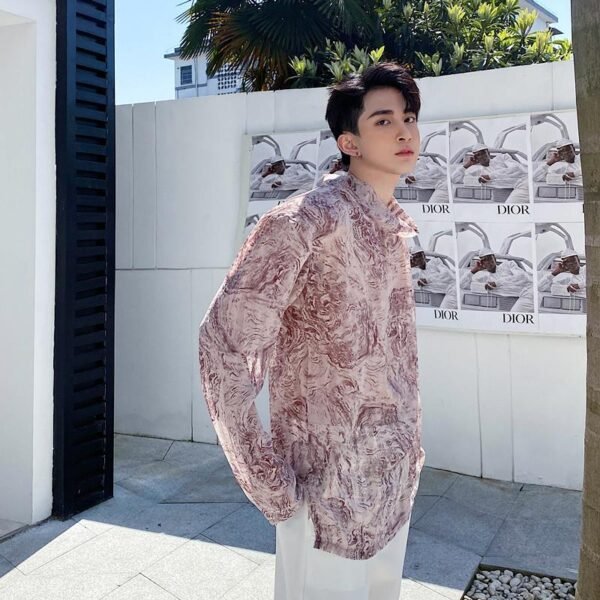 Men's Loose Lazy Broken T-shirt Bottoming Shirt