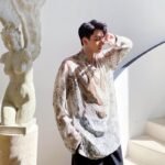 Men's Loose Lazy Broken T-shirt Bottoming Shirt