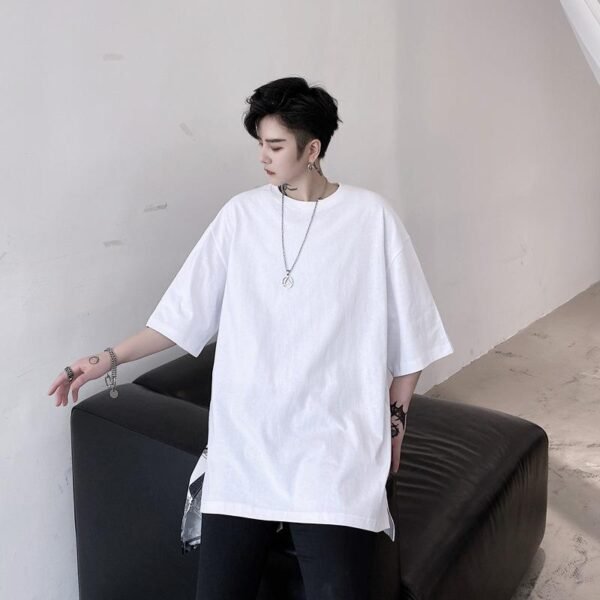 Men's Loose Hip-hop Casual Short Sleeve T-shirt