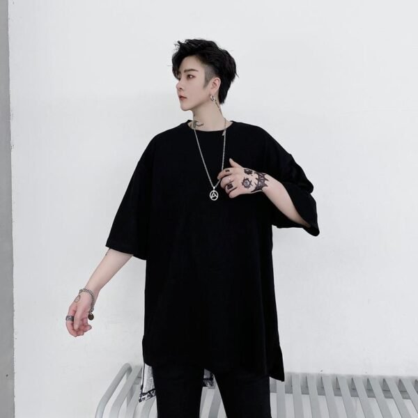 Men's Loose Hip-hop Casual Short Sleeve T-shirt