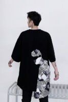 Men's Loose Hip-hop Casual Short Sleeve T-shirt