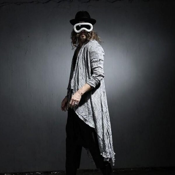 Shawl Shirt Long Sleeve Linen Long Sleeve Shirt