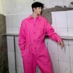 Japanese Vintage Men's Trousers Ins Hong Kong-style Casual Pants Jacket Bf 100 Straight-legged Men's Trousers