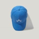 Color Matching Letter Embroidered Cap