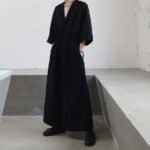 Japanese Streetwear Long Black Sleeve Jumpsuit Casual Jumpsuit for Men