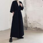 Japanese Streetwear Long Black Sleeve Jumpsuit Casual Jumpsuit for Men