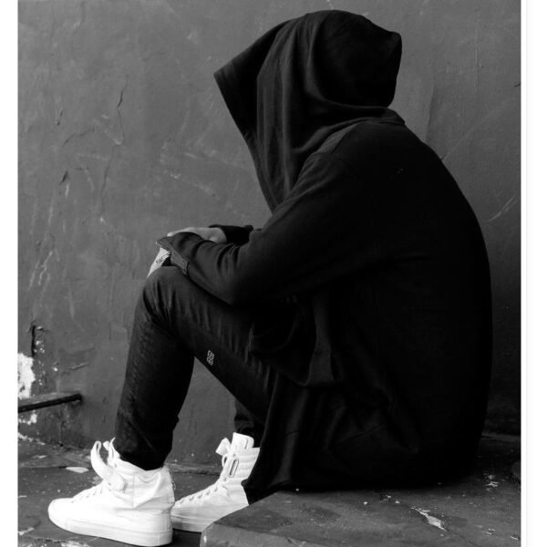 Dark Is A Big Hoodie Cloak Coat