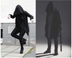 Dark Is A Big Hoodie Cloak Coat
