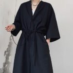 Japanese Streetwear Long Black Sleeve Jumpsuit Casual Jumpsuit for Men