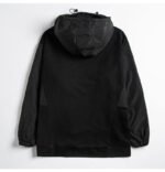 High Street Hip Hop Punk Gothic Loose Hoodie Jacket Overcoat