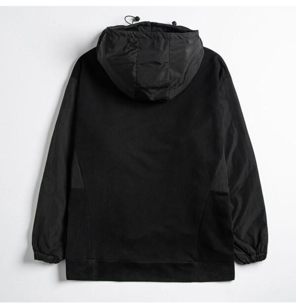 High Street Hip Hop Punk Gothic Loose Hoodie Jacket Overcoat