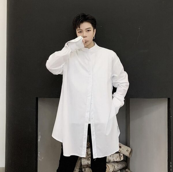 Street Style Fashion Show Dress Shirt