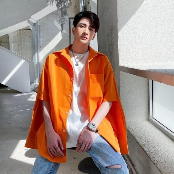 Streetwear Hip-hop Loose Couple Shirt
