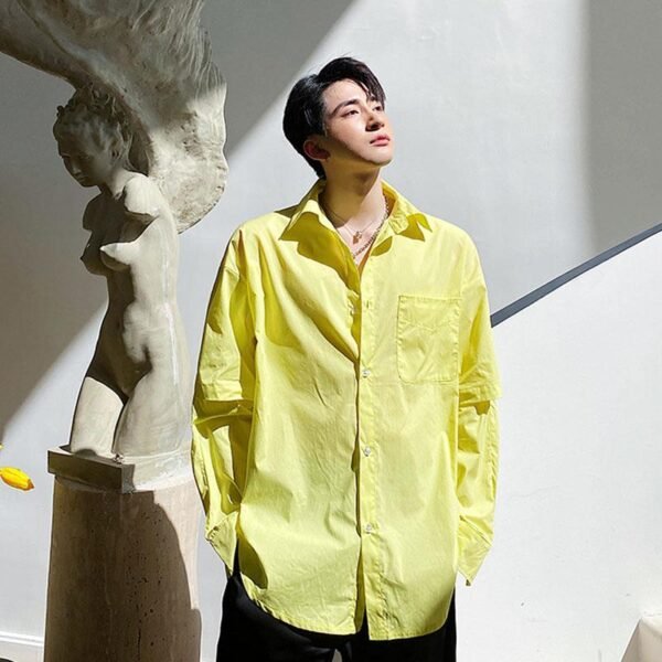 Streetwear Hip-hop Loose Couple Shirt
