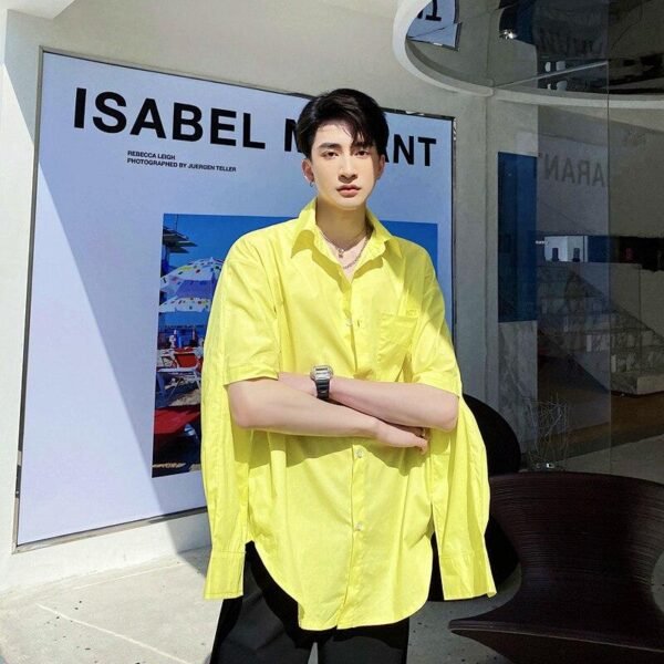 Streetwear Hip-hop Loose Couple Shirt