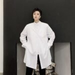 Street Style Fashion Show Dress Shirt