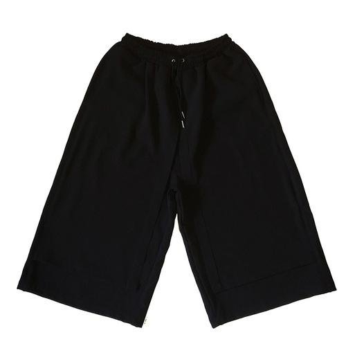Men Fashion Streetwear Punk Gothic Black Skirt Pant