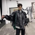 Fashion Casual Stand-collar Short Jacket Spring and Autumn Jacket Streetwear Jacket