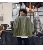 Fashion Casual Stand-collar Short Jacket Spring and Autumn Jacket Streetwear Jacket