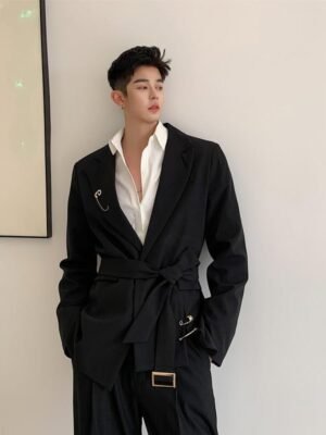 Fashion Hip-hop Retro Blazer Jacket Jacket