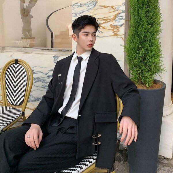 Fashion Hip-hop Retro Blazer Jacket Jacket