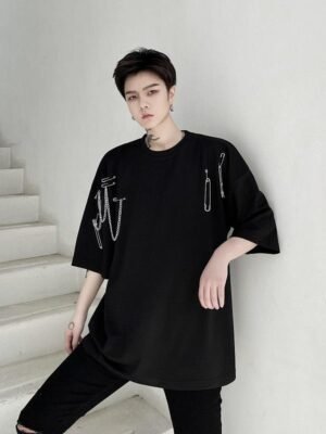 Hip Hop Punk Gothic Loose T-shirt