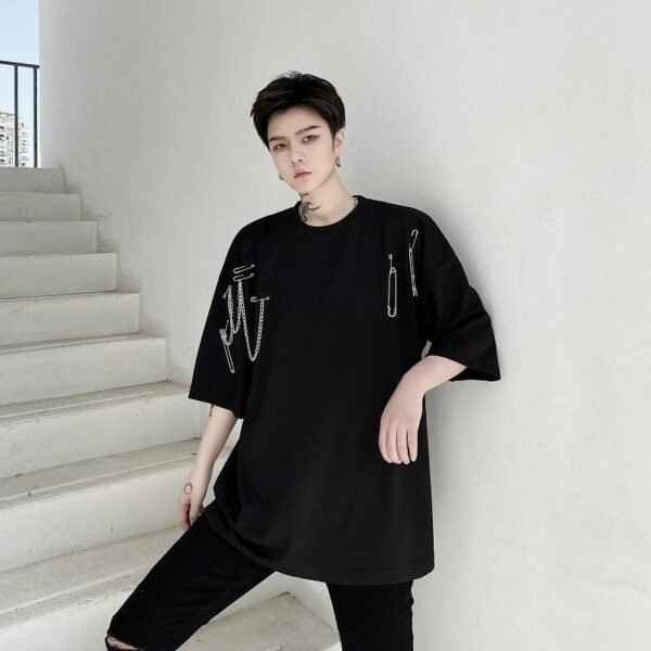 Hip Hop Punk Gothic Loose T-shirt