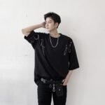 Hip Hop Punk Gothic Loose T-shirt