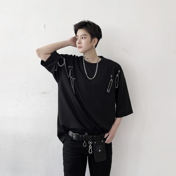 Hip Hop Punk Gothic Loose T-shirt