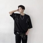 Hip Hop Punk Gothic Loose T-shirt