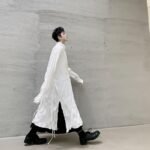 Harajuku, Japan Streetwear Gothic Long Dress Shirt