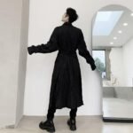 Harajuku, Japan Streetwear Gothic Long Dress Shirt
