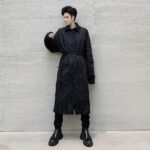 Harajuku, Japan Streetwear Gothic Long Dress Shirt
