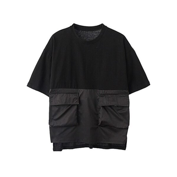 Men's streetwear hip-hop loose T-shirt