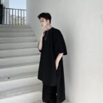 Men's Short Sleeve Casual Loose Oversized T-shirt
