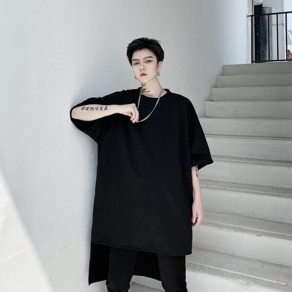 Men's Short Sleeve Casual Loose Oversized T-shirt