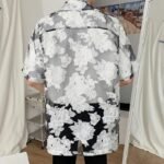 Men's Short Sleeve Casual Shirt Jacket