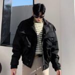 Retro Short Jacket Men's Streetwear Hip Hop Cargo Coat Jacket