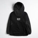 High Street Hip Hop Punk Gothic Loose Hoodie Jacket Overcoat