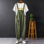 American Vintage Men's Hip-hop Baggy Men's Pockets Casual Pants Men